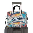 thumbnail image 2 of FORMRS 16" Laptop Bag Carrying Sleeve Case with Handle Travel Shoulder Briefcase, Yellow Sardines Pattern, 2 of 8
