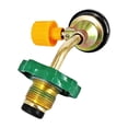 thumbnail image 3 of Adaptador de recarga de tanque de gasolina,Adaptador de recarga de tanque de gas Accesorios de camping,Conector de recarga del tanque del cilindro de gas butano,Convertidor portátil y ligero, 3 of 9