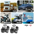 thumbnail image 3 of Unique Bargains 4pcs Car Junction Block M10 Single Stud Dual Power Post Insulated Terminal Stud Distribution Block Black, 3 of 7