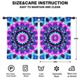 thumbnail image 2 of Blackout Kids Curtains,Colorful Tie Dye Mandala Pattern Childrens Insulated Curtains Set Of 2,Bedroom Essentials,Toddler Room Decor 42"x54", 2 of 5
