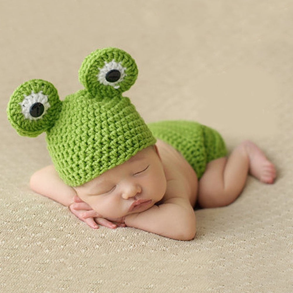 baby frog hat