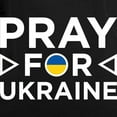 thumbnail image 3 of CafePress - Pray For Ukraine Women's Long Sleeve Dark T Shirt - Women's Long Sleeve Graphic Tee Casual Fit, 3 of 4