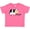 Hot Pink, variant on Inktastic Moo Says the Cow Boys or Girls Toddler T-Shirt