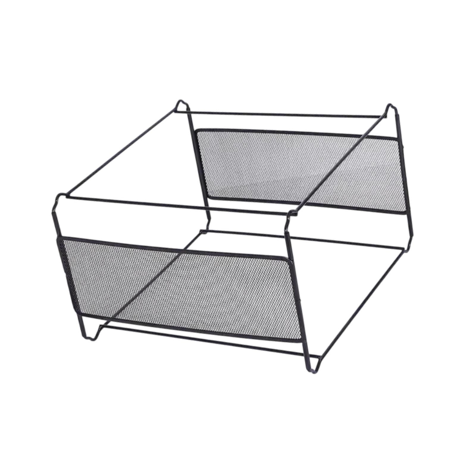 Zxpjkyu Hanging files Rack Document Rack Easy Assembly File Organizer for School Cabinet L
