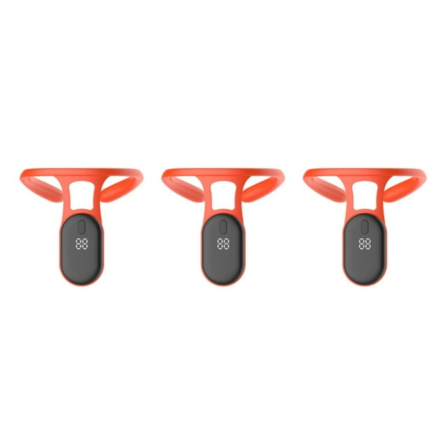 Redempat Effective Posture Corrector For Adult Kid Reduce Back Pain And Improve Posture Comfortable Durable orange 3Set