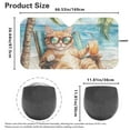 thumbnail image 5 of KUIFORTI Cat Windshield Sun Shade Large Car Sun Shade Windshield Cute Girly Car Front Window Sunshades Sun Visor Keeps Your Vehicle Cool for Most Sedan, SUV, Van, Hatchback, 5 of 5