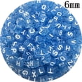 thumbnail image 1 of 5mm 6mm 7mm Mixed Letter Beads Oval /Square Shape Alphabet Beads For Jewelry Making DIY Charms Bracelet Necklace Accessories, 1 of 5