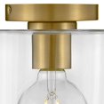 thumbnail image 3 of 83531LCB Lark Pippa - 12W 1 LED Small Flush Mount In Transitional-9.5 Inches Tall and 8.5 Inches Wide-Lacquered Brass Finish, 3 of 16