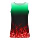 thumbnail image 4 of Hombres Casual Gradación Impresión Suéter Cuello Redondo Tanque Deportivo, 4 of 4