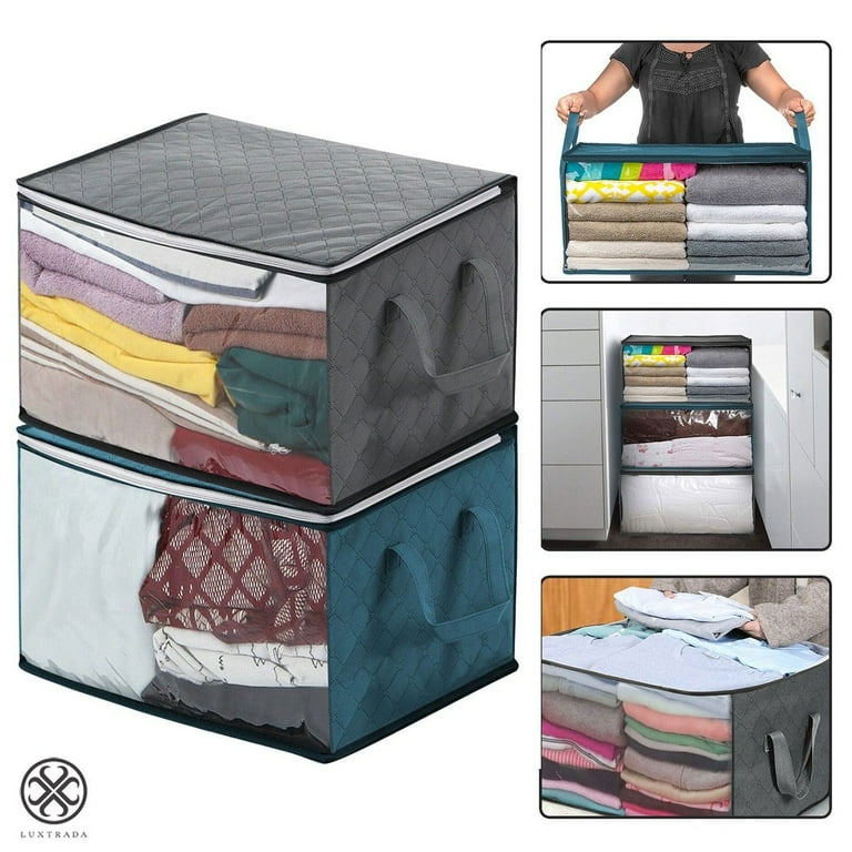 Clothes Storage Bag 23x17x11 inches and Under bed Storage 39 x17