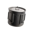 thumbnail image 3 of Olla de titanio Zulema Mochilero Ligero con asa plegable Taza de café para acampar 500ML Taza al aire libre de titanio, 3 of 8