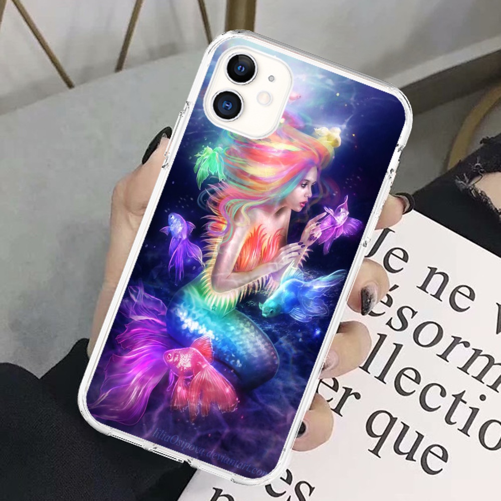 Ugly Love Gifts for Men's Women's Mermaid Vintage Cell Phone Cases for