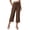 Brown, variant on ibiyuan Summer Pants Women High Waist Wide Leg Cotton Palazzo Pants for Women Cropped Trousers Drawstring Cotton Lounge Pants Women Summer Beach Vacation Clothes