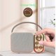 thumbnail image 2 of Mini Karaoke machine for adults and kids, portable Bluetooth karaoke speaker with 2 wireless microphones for TV, home party, home gift, 2 of 5