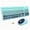Dusty Blue, variant on Wireless Keyboard and Mouse Combo, 96-Key Retro Typewriter Keyboard with Round Keycaps, Cute Aesthetic Design, Quiet Typing, 2.4G Plug & Play, Home Office & Dorm Setup – Sage Green