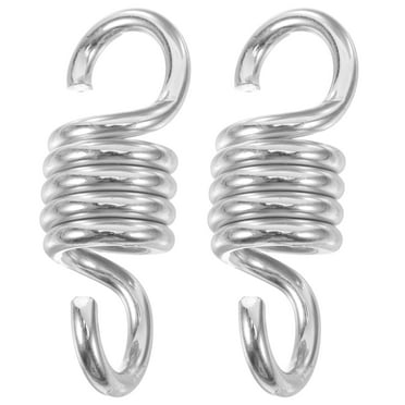 2PCS Heavy Duty Swing Springs Replacement Springs Hammock Chair Extension Springs Porch Swing Hangers for Outdoor Hanging Chair