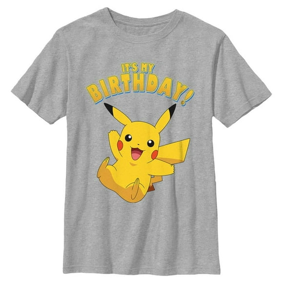 Camiseta Pokemon Pikka Birthday Party para niños - Talla S