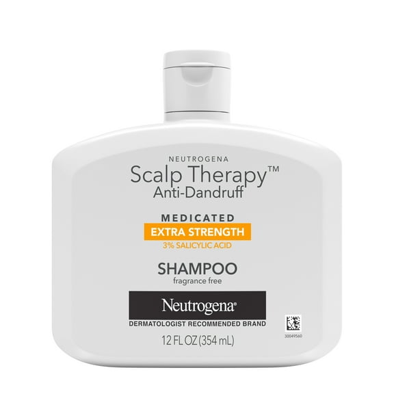 Neutrogena Scalp Therapy Anti-Dandruff Medicated Shampoo, 12 fl. oz