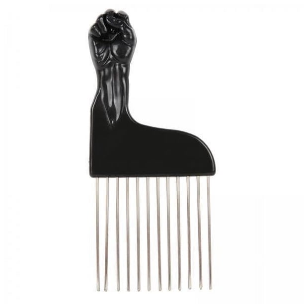 5x para Peinar El Cabello Afro, Herramienta para Peinar El Cabello con Negro, para Mujeres Y Hombres, Púas para Cabello - C 5 piezas