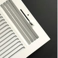 thumbnail image 4 of 12"x 8" (Duct Opening Size) 3-Way Stamped Face Steel Ceiling/sidewall Air Supply Register - Vent Cover - Actual Outside Dimension 13.75" X 9.75", 4 of 6
