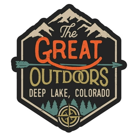 

Deep Lake Colorado The Great Outdoors Design 4-Inch Fridge Magnet