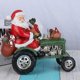 thumbnail image 3 of 1 pieza de estatua de Papá Noel conduciendo, muñeca de resina, decoraciones navideñas para figuritas, manualidades para sala de estar A, 3 of 5