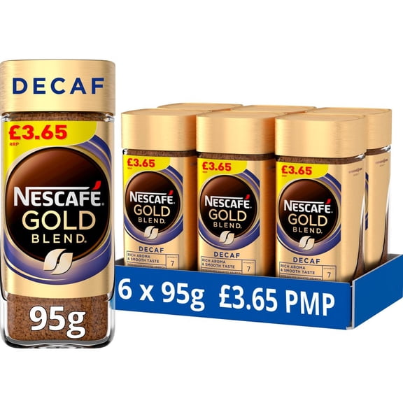 NESCAFÉ Gold Blend Decaf 95g (pack of 6)