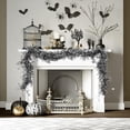 thumbnail image 4 of KUNPENG Artificial Eucalyptus Stems, Faux Fall Greenery Garland Flower Picks for Thanksgiving Halloween Home Room Front Door Mantel Table Holiday Party Vase DIY Floral Arrangement, 5 Colors, 4 of 5