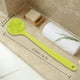 thumbnail image 2 of Long Handle Silicone Bath Brush, Bath Brush with Extra Soft Bristles, Double-Ended Brush with Massage Function, Green, 2 of 5