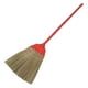 thumbnail image 1 of Escoba de paja suave tejida a mano con hierba natural, cepillo de barrer tradicional para interiores, ideal para la limpieza de patios, cocinas y salas de estar., 1 of 7