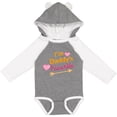 thumbnail image 3 of Inktastic I'm Daddy's Favorite with Arrow and Hearts in Pink Boys or Girls Long Sleeve Baby Bodysuit, 3 of 5