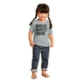 thumbnail image 4 of Worlds Okayest Cousin Family Relative Toddler Boy Girl T Shirt Infant Toddler Brisco Brands 12M, 4 of 6
