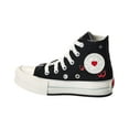 thumbnail image 2 of Converse Chuck Taylor All Star Eva Lift Canvas High-Top Sneaker, 12, Black, 2 of 5
