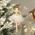 Alex 2025 Christmas Tree Hanging Angel Pendant, Merry Christmas