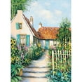 thumbnail image 3 of de Jong, Johan 19x24 Black Modern Framed Museum Art Print Titled - Sunny garden, 3 of 5