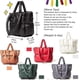 thumbnail image 4 of Women Large Quilted Puffer Tote Bag Soft Padded Down Winter Handbag Space Totes Puffer Shoulder Bag Pillow Shopper Bag, 4 of 4