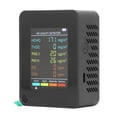 thumbnail image 1 of MONITOR DE DEL AIRE RETROILUMINACO PORTÁLE CO2 TVOC HCHO PM2.5 PM10 AARMA DETIETORA PARA USO EN Interiores, 1 of 7
