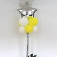 thumbnail image 3 of Gymnture 10pcs 18" Silver Star Foil Balloons for Weddings & Birthdays, 3 of 11