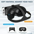 thumbnail image 6 of Wiher Newest VR Headset for Nintendo Switch & Switch OLED Model, 3D VR Glasses with Adjustable Lens for Virtual Reality Gaming Experience, Switch VR Labo Goggles Headset for Nintendo Switch(Black), 6 of 11