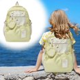 thumbnail image 2 of Japanese Cute Girl Colorful Backpack Female Korean Version Star Backpack Junior High School Student Backpack, 2 of 9