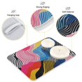 thumbnail image 4 of Yayeee Dish Drying Mat for Kitchen Counter Ultra Absorbent Easy Clean Pad 18x16", Stripes Pattern, 4 of 7