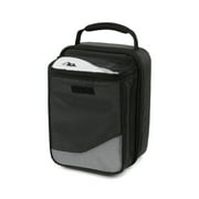 Arctic Zone Expandable Upright HardBody® Lunch Box, Black and White
