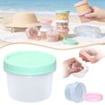 thumbnail image 5 of Mifelio Small Food Storage Containers with Lids, Mini Plastic Jars, Airtight Snack Containers, Reusable Kitchen Storage Containers for Candy, Baking Supplies and Pantry Organization, #06, 5 of 8