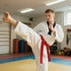 thumbnail image 5 of Cinturón de Karate, Taekwondo, Dojo y Judo, de doble aguja y ocho hilos, hecho a mano, Baotou, de doble capa, con núcleo interior de fieltro de algodón., 5 of 6