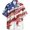 Color05, variant on 250th Anniversary USA Shirt 4th of July T-Shirt American Flag 1776-2026 Short Sleeve
