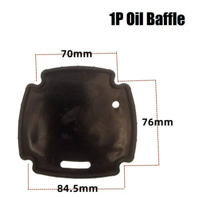 BTOER Product Name Small Oil Gas Pump Rubber Washer Air Compressor Oil Gas Pump Optional Type Baffle Package Content