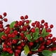thumbnail image 5 of Ramas de bayas artificiales | Tallos decorativos de espuma y arándanos 23 cm • Acabado mate realista • Azul marino rojo verde amarillo • Accesorios de fotografía de bodas navideñas • Diseño flexible, 5 of 6