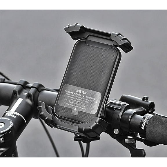 Bike Phone Holder, Motorcycle Mount - Motorcycle Phone Holder, Handlebar Cell Phone Clamp, Scooter Phone Clip for iPhone 16 Pro Max/Plus, 15 Pro Max, S10, S20, More 4.7" to 6.8" Smartphones