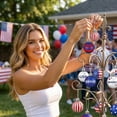 thumbnail image 6 of Nkmbld 24PC Patriotic Hanging Ball Ornaments Independence Day Decorations Hanging Pendants for USA 250th Anniversary Party Window Wall Decoration, 6 of 9