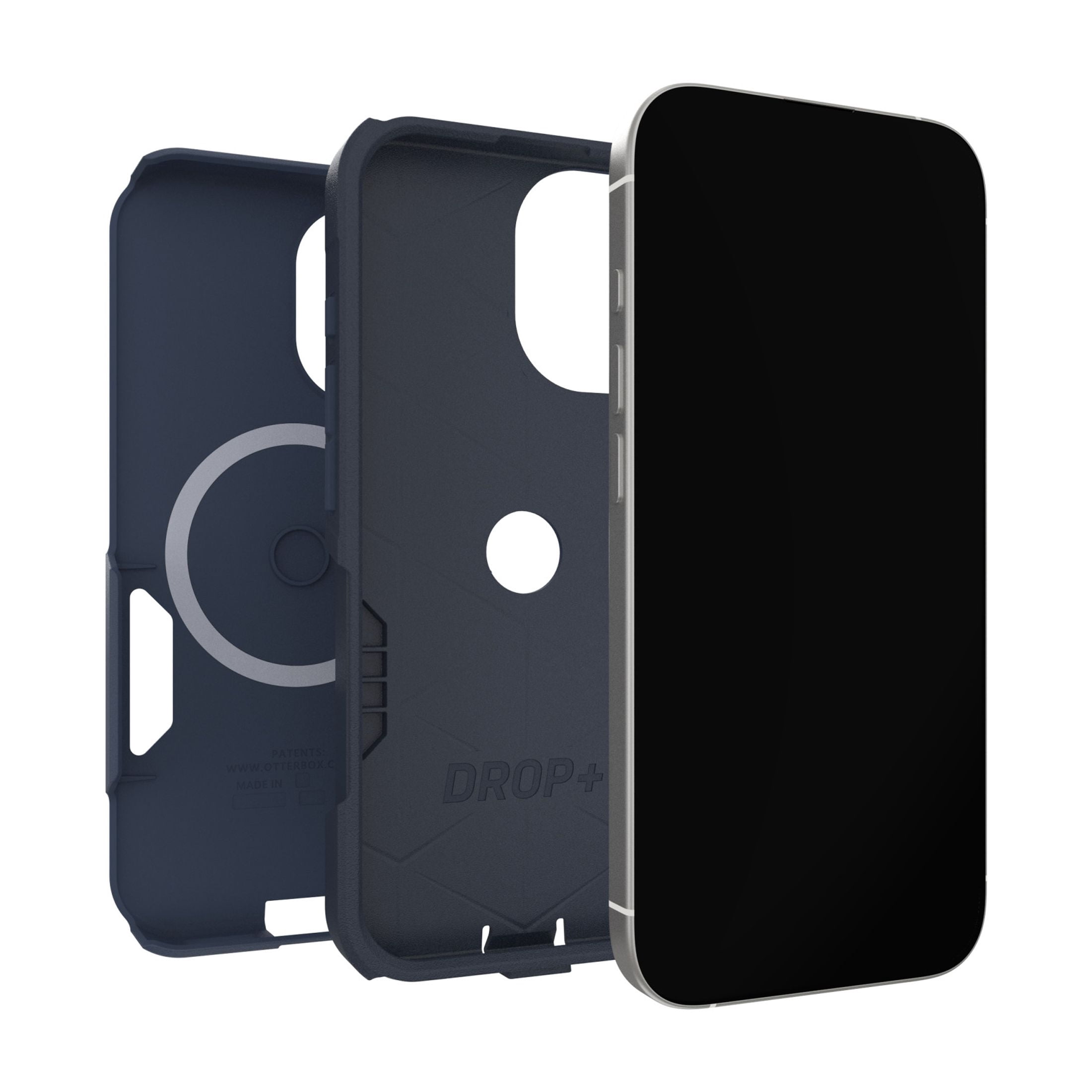 OtterBox Commuter Series Case with MagSafe and Camera Control for Apple iPhone 17 - Blue
